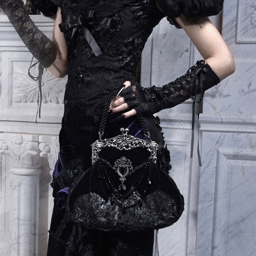 25SS】FETICO フェティコ / FAUX-LEATHER SATIN OFF-SHOULDER JUMPSUIT