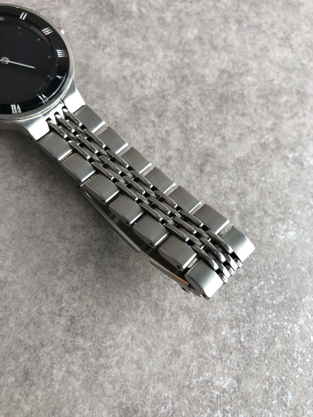 Yves Saint Laurent イヴ・サンローラン 腕時計 シルバー YSL ステンレススチール vintage ヴィンテージ オールド rshuab