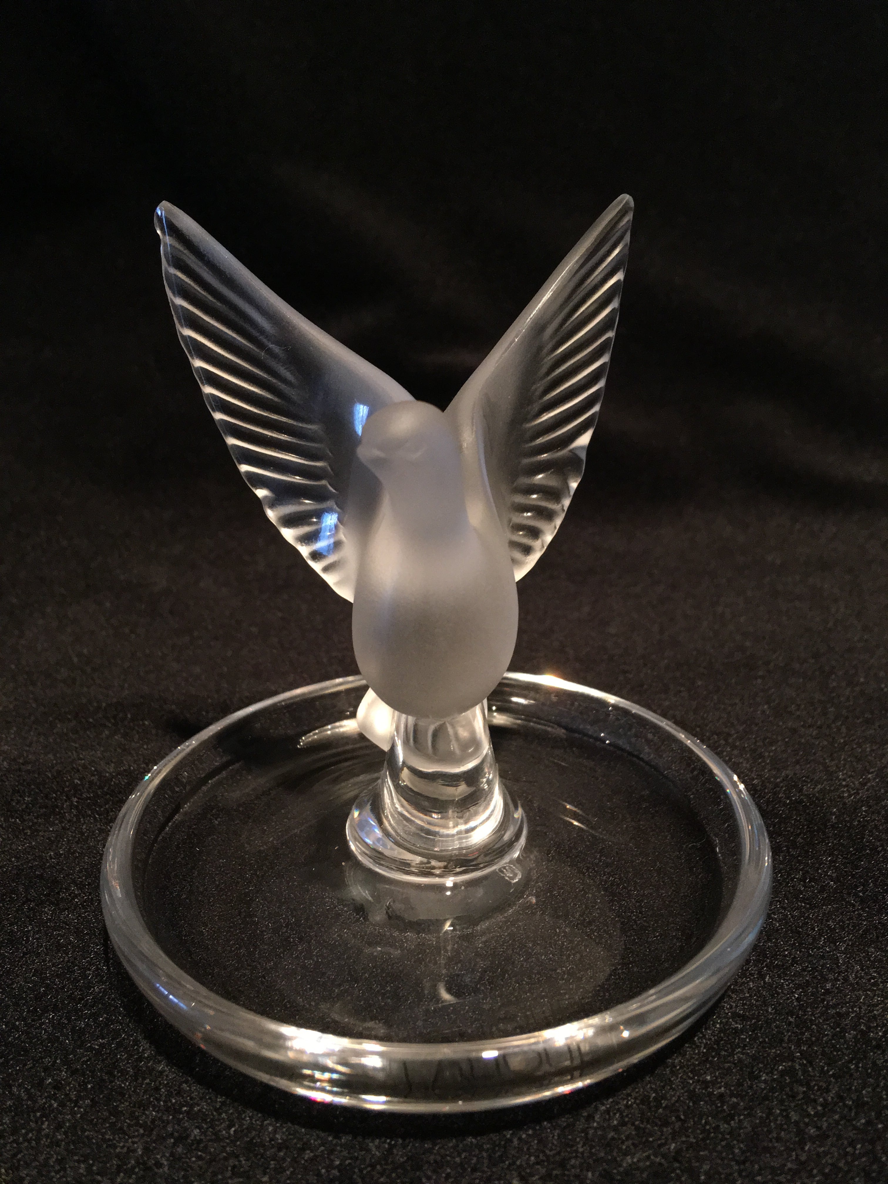 LALIQUE ラリック リングトレイ アシュトレイ 鳥 | antique yanoya ...