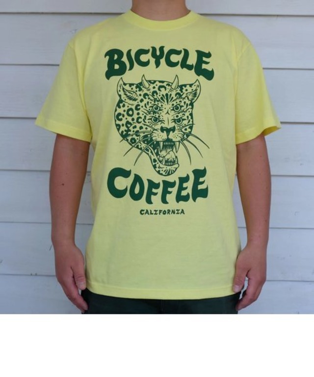 BICYCLE COFFEE(ﾊﾞｲｼｸﾙｺｰﾋｰ) - LEOPARD TEE(ﾚｵﾊﾟｰﾄﾞﾃｨｰ)