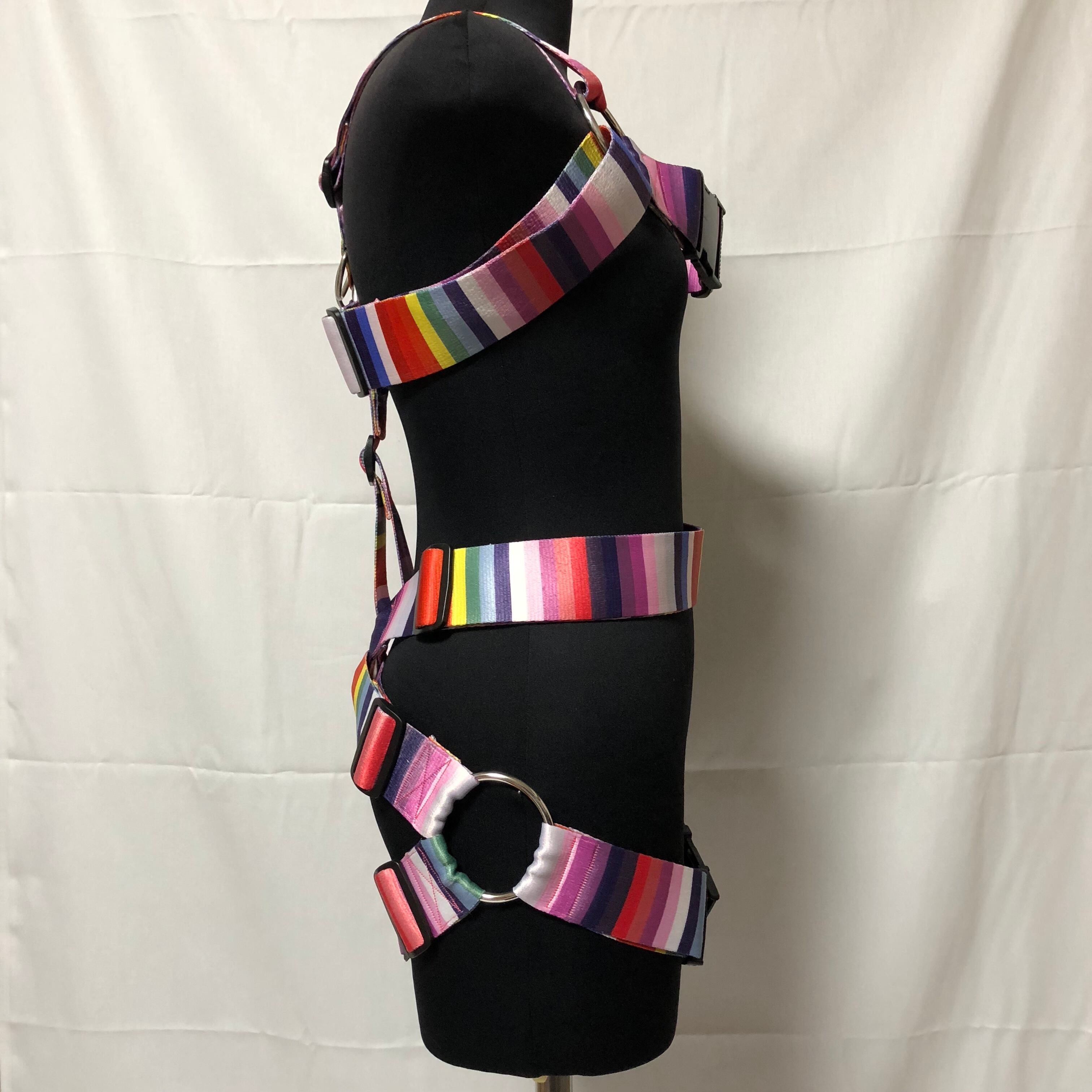 フルハーネス 虹色 50mm幅