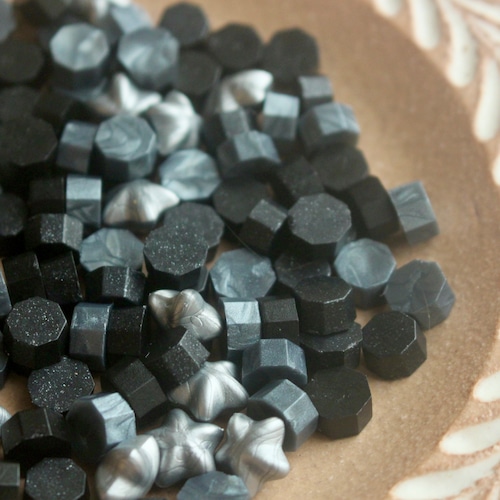 【New】シーリングワックス Black! Black! mix【35g】