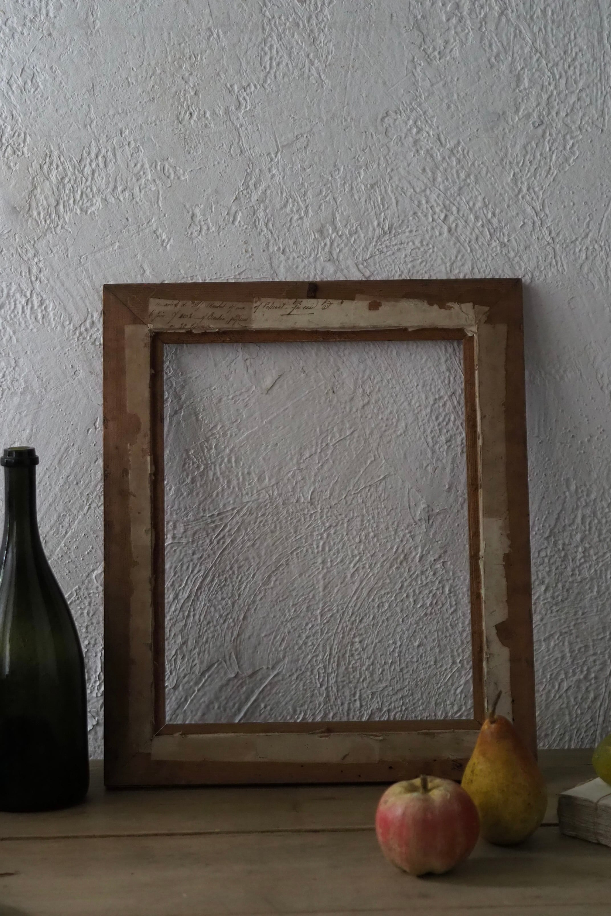 縁象嵌木製フレーム No.1-antique wood frame | アンティーク