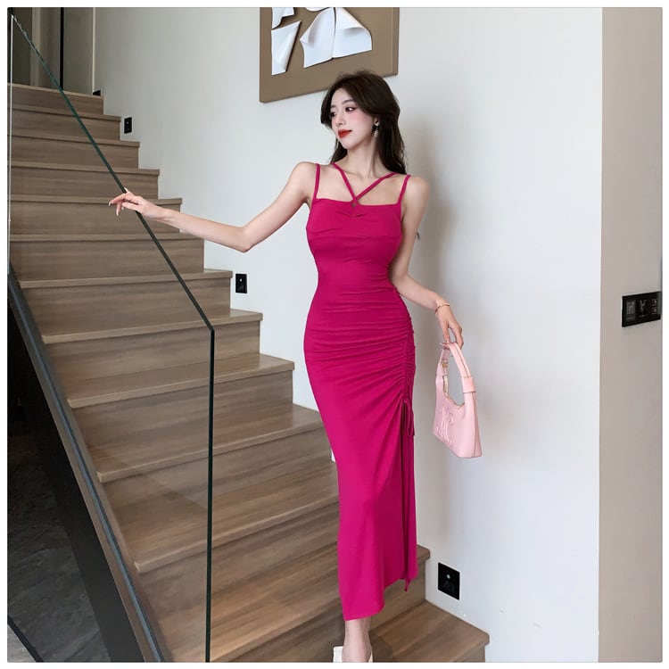 dress】レディースファッションセクシーキャミワンピース M16908