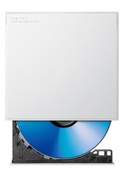 ロジテック ポータブルDVDドライブ USB3.2 (Gen1) 書き込みソフト付 Type-A Type-C ホワイト LDR-PWA8U3CLWH
