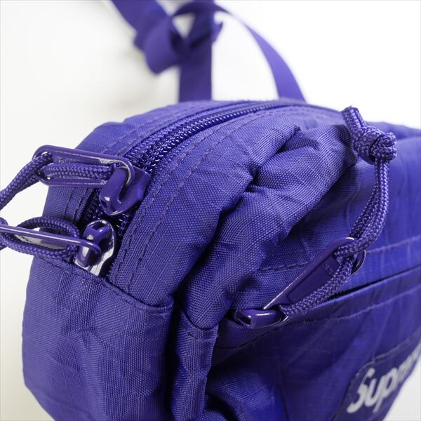 Supreme waist bag BLACK ウエストバッグ パープル 紫ウエストポーチ ...