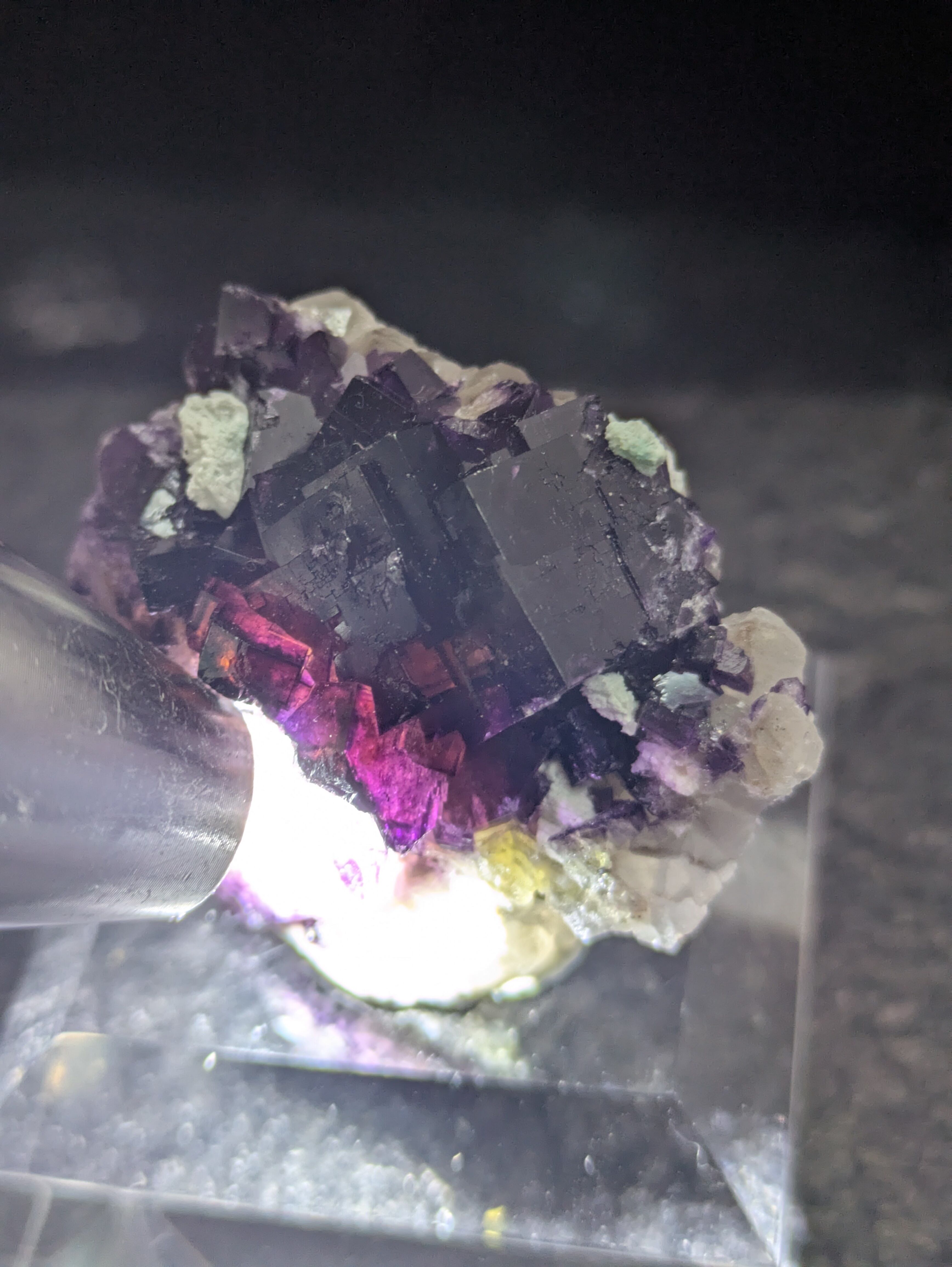 希少産地】St Johannes Mine ブラックフローライト 蛍石 原石 標本