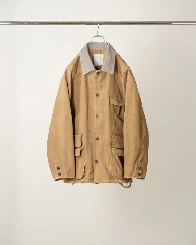 ANCELLM / FINX HUNTING JACKET (CAMEL)