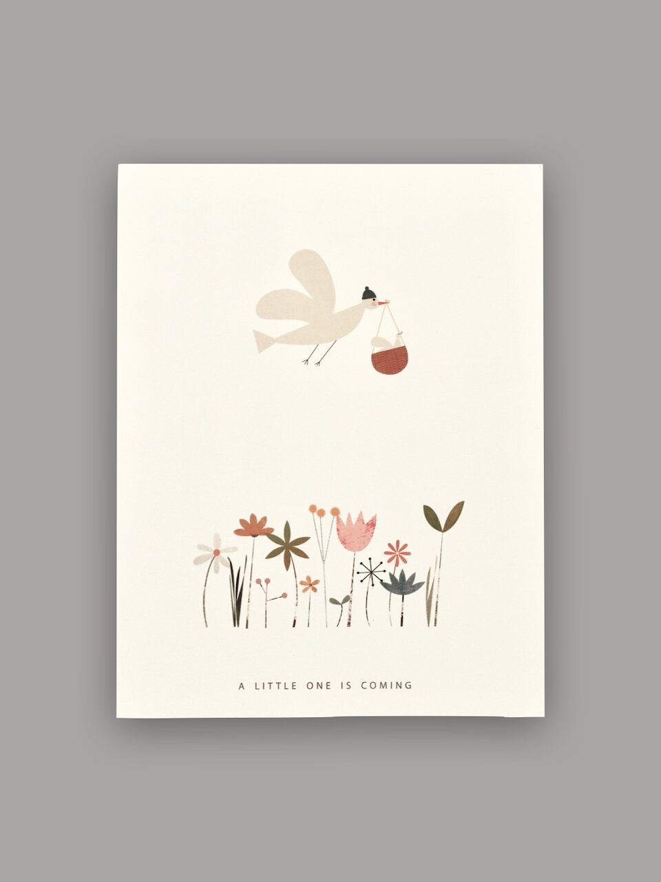 【SALE】グリーティングカード「バスケットの小鳥」|【SALE】Greeting Card "Birdie in Basket" - RED CAP CARDS