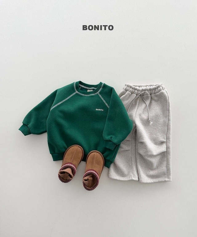 〚予約〛Knee pin chin straight pants <kids><Jr>
