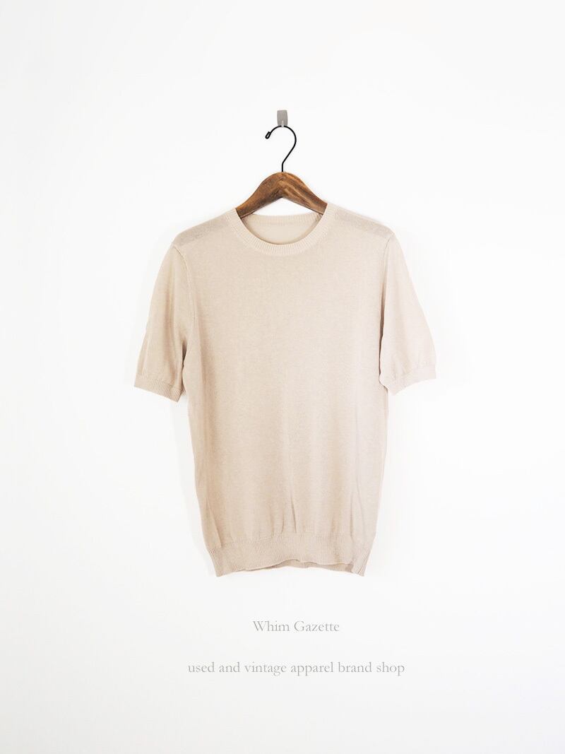 2020SS / Whim Gazette (ウィムガゼット) コットンニット
