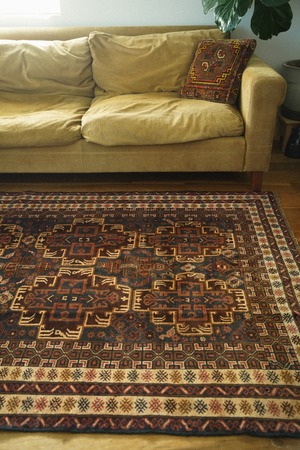 1517-Vintage Baluch rug