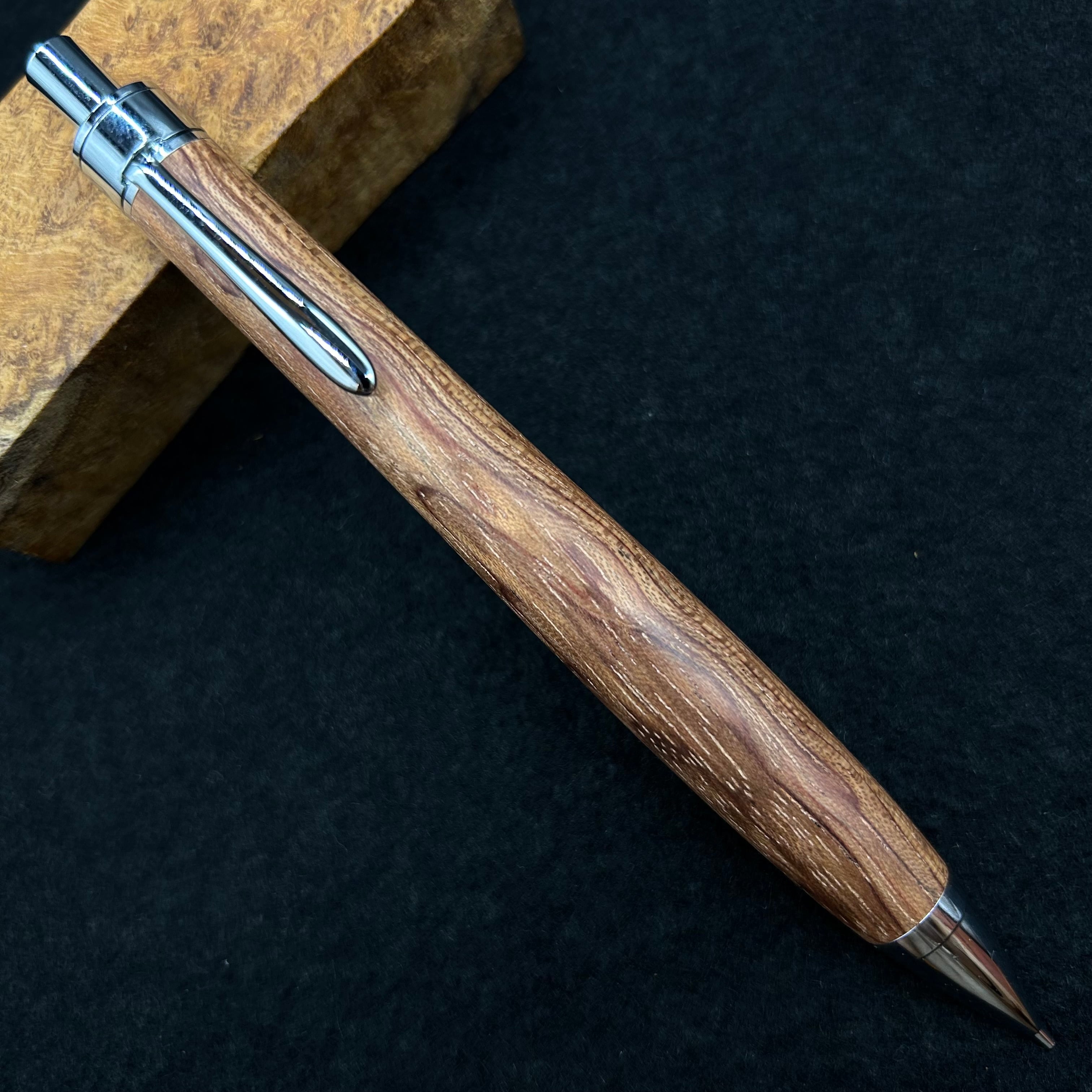 もあい【新品未使用】ブビンガ 小豆木 スポルテッド シャーペン 新品未使用】ブビンガ 小豆木 スポルテッド シャーペン 【公式通販】