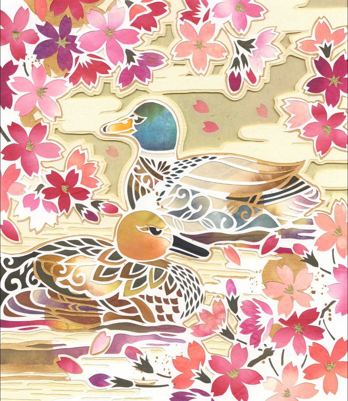 桜に漂う | 平石智美online shop