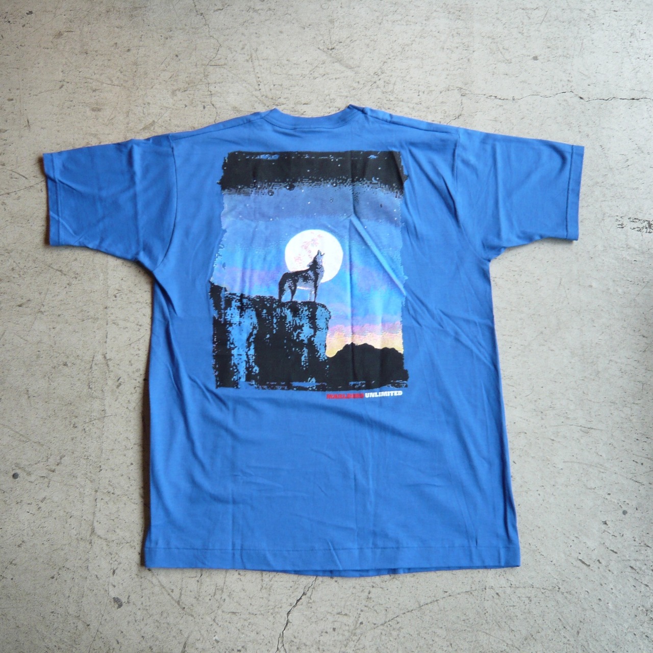 90s MARLBORO WOLF マルボロ ウルフ Tシャツ