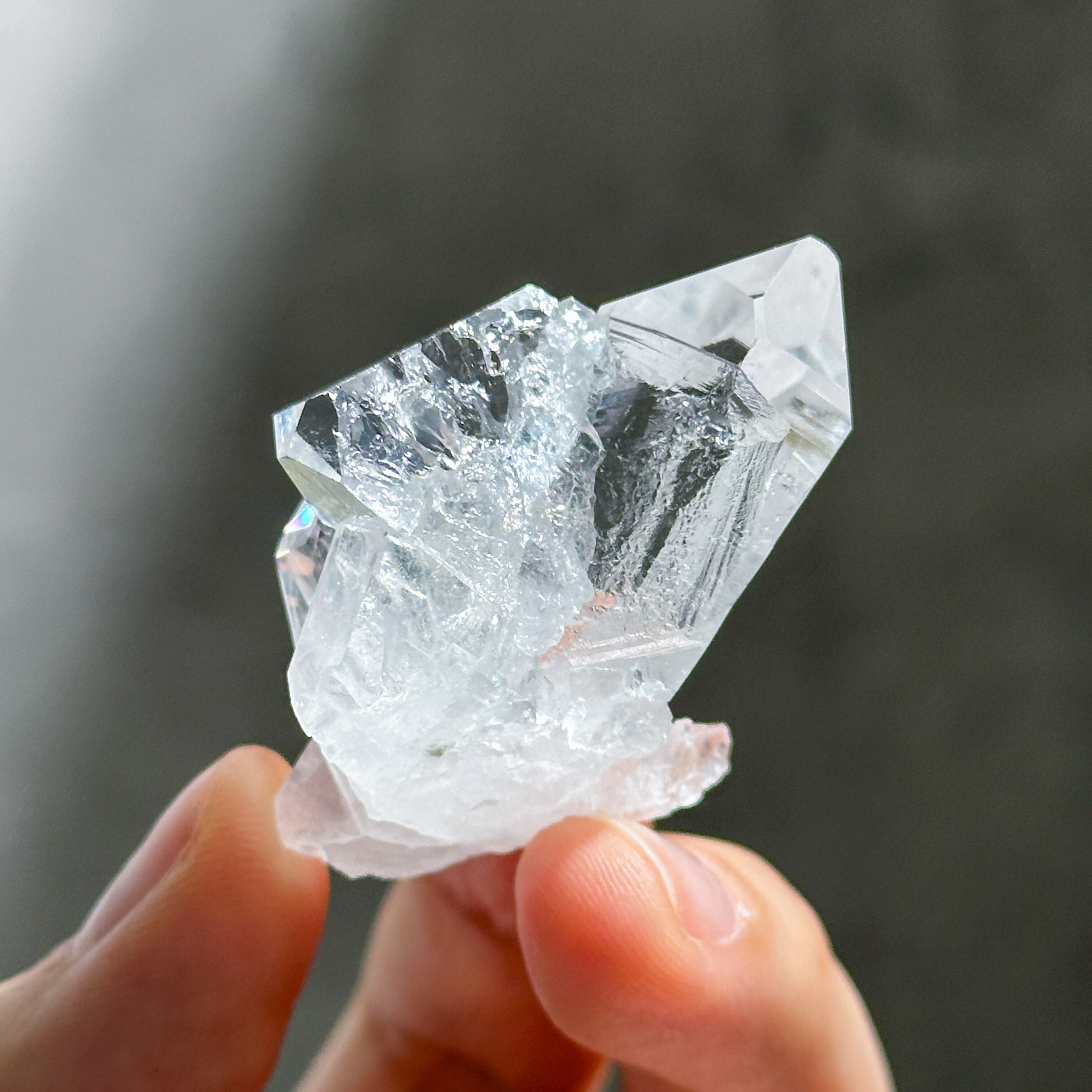 ゼッカ産水晶クリアクォーツ クラスター11◇ Clear Quartz From Zeca