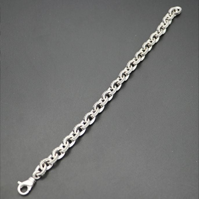 CHROME HEARTS クロムハーツ K18WG ラージ ペーパーチェーン