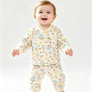 【BABY】フラワーウサギセットアップ