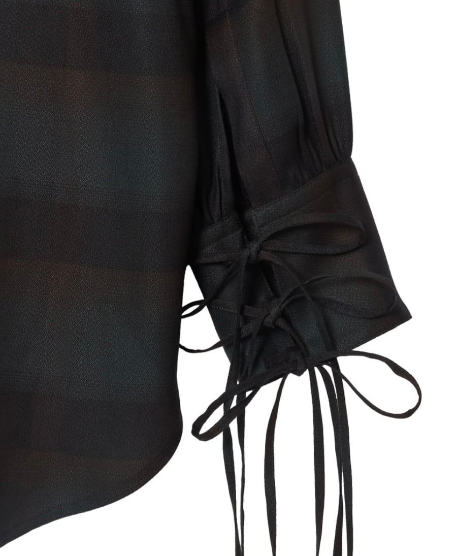 トップス 25AW SUGERHILL PLAID STRING SHIRTS 25AW】SUGARHILL PLAID STRING SHIRTS (DEEP GREEN) 25330505 | IAAAM