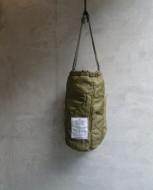 AUTHEN "UPCYCLED LINER POUCH Large" Olive Color