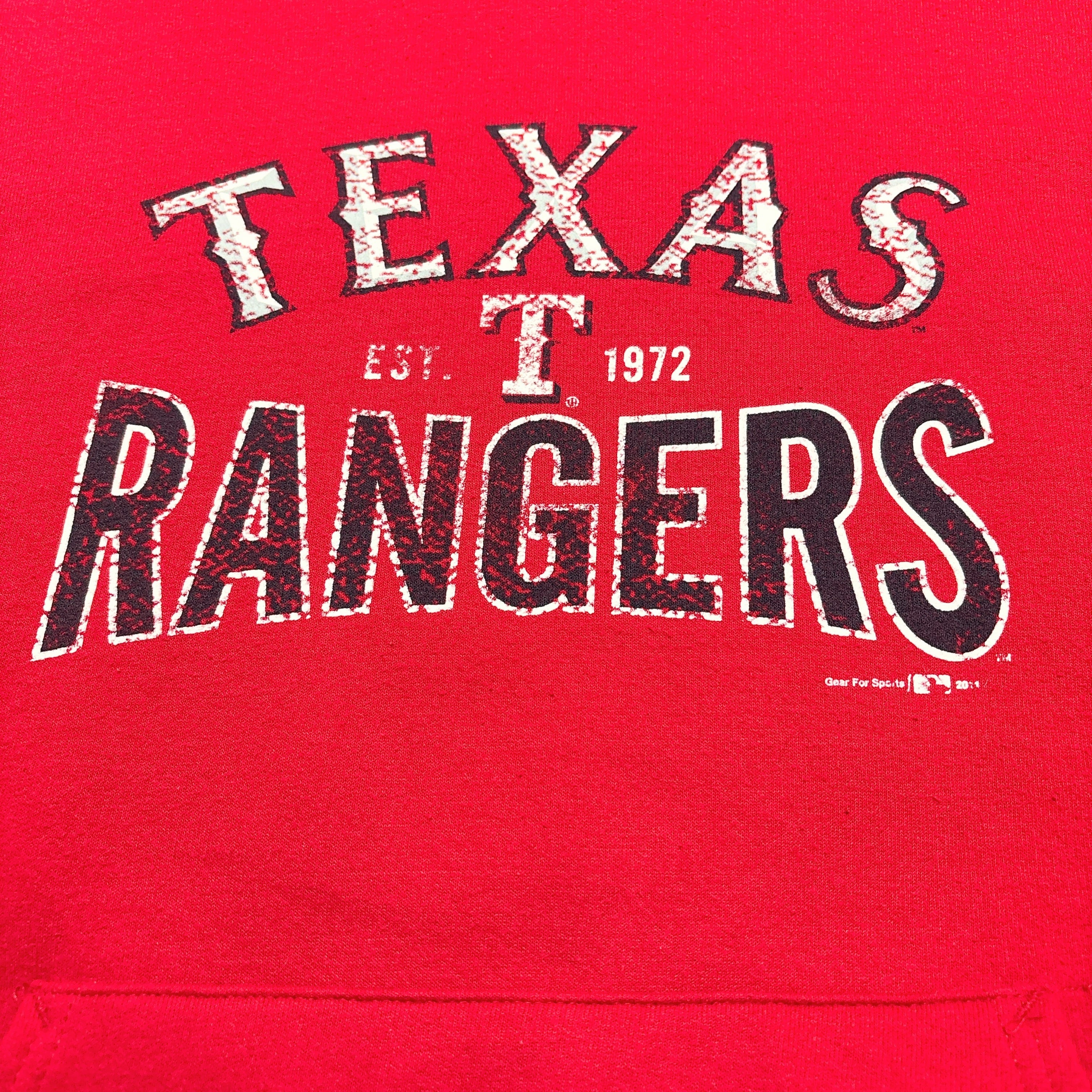 MLB Texas Rangers テキサス・レンジャーズ プリント スウェット