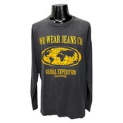 【WU-TANG CLAN】ウータンクラン "WU WEAR GLOBAL EXPEDITION" 90's Vintage ロングスリーブTシャツ