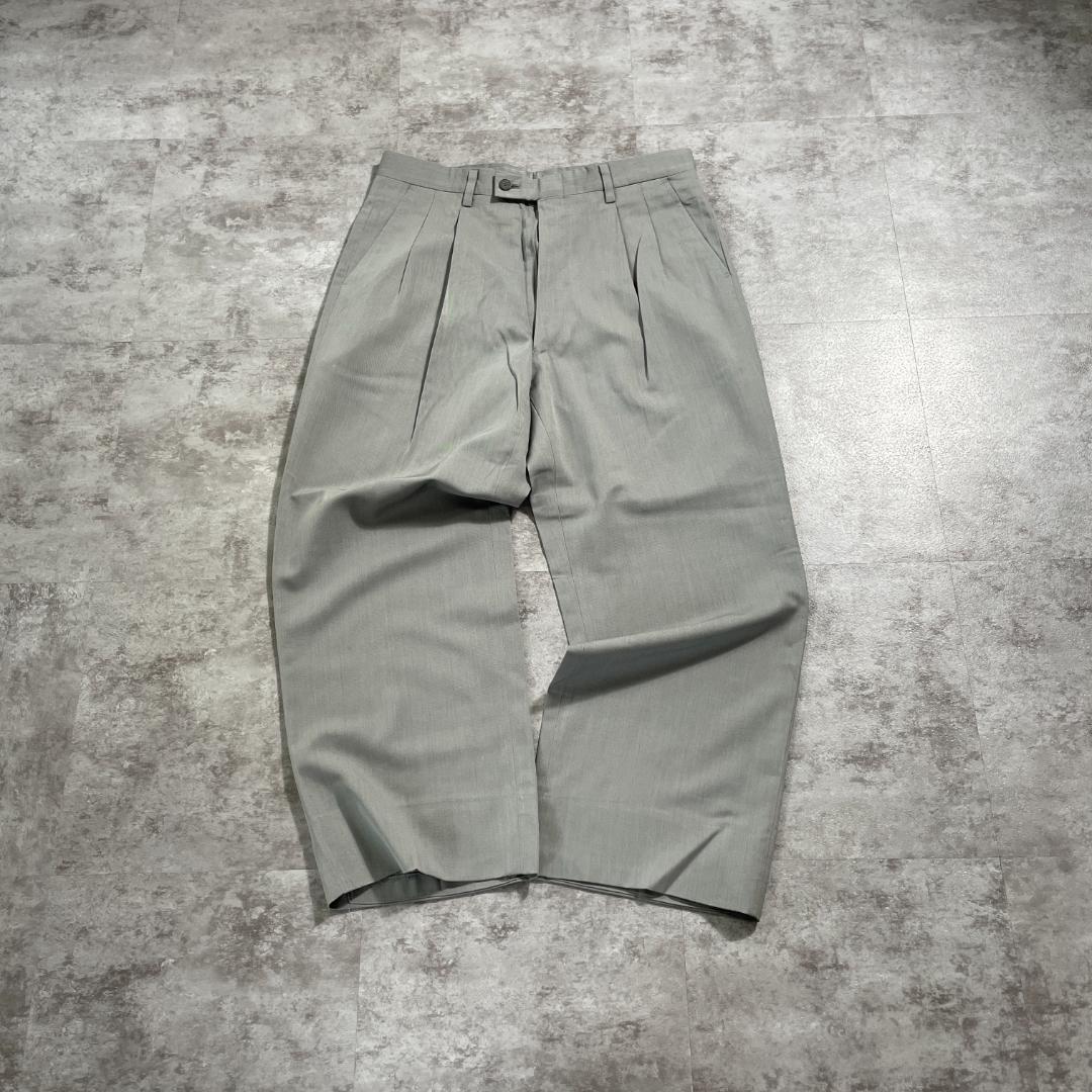90s BALENCIAGA SPORTS PARIS gray slacks | ib2