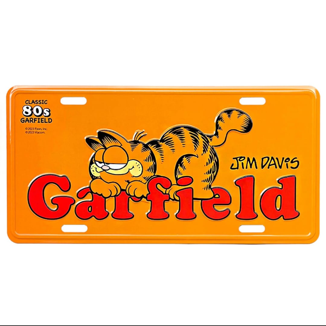 GARFIELD ( ガーフィールド ) 】CLASSIC 80s / CM PLATE / CM