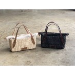 CLEDRAN(クレドラン)  Raffia Zip Lining Basket