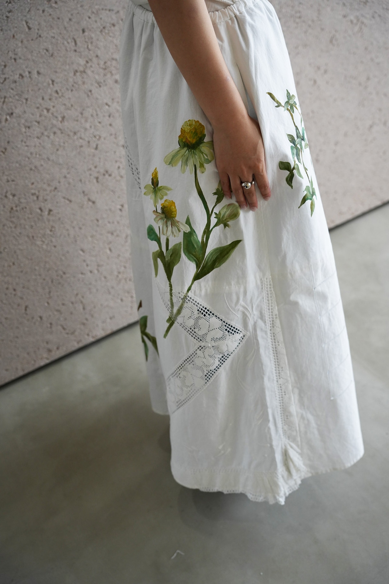 vintage lace skirt white*berry