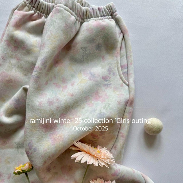 «予約»«ジュニアサイズあり»«RAMIJINI» ジョイフラワーパンツ