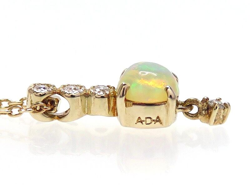 ADA K10 ピンクゴールド ダイヤモンドネックレス｜アクセサリー