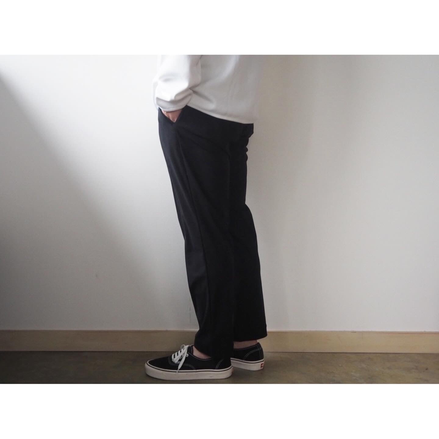 melple×STCH Tomcat 　 パンツ L 再入荷 melple (メイプル) 『TOMCAT』New Relax Tapered Pants
