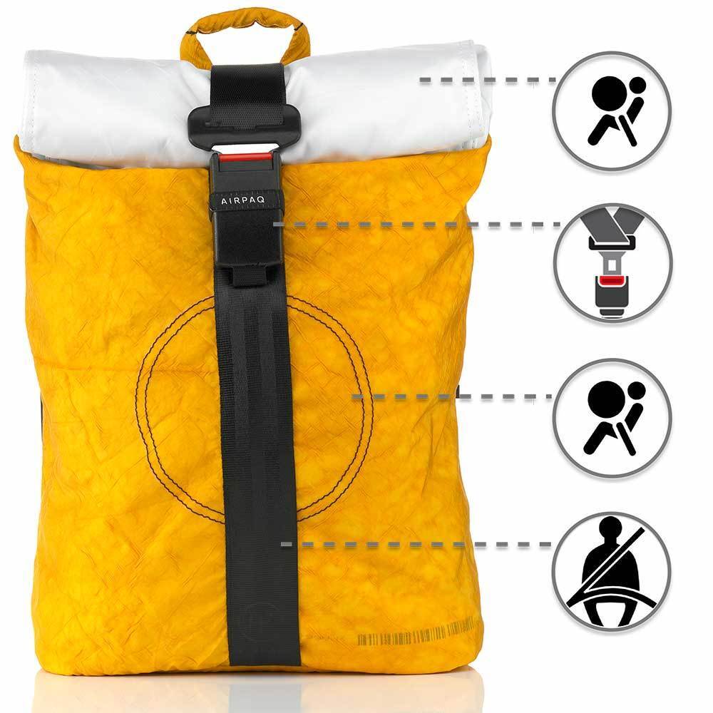 AIRPAQ バックパック Yellow | texture&style