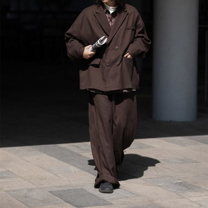 カジュアルハンサムダブルジャケットコート　976