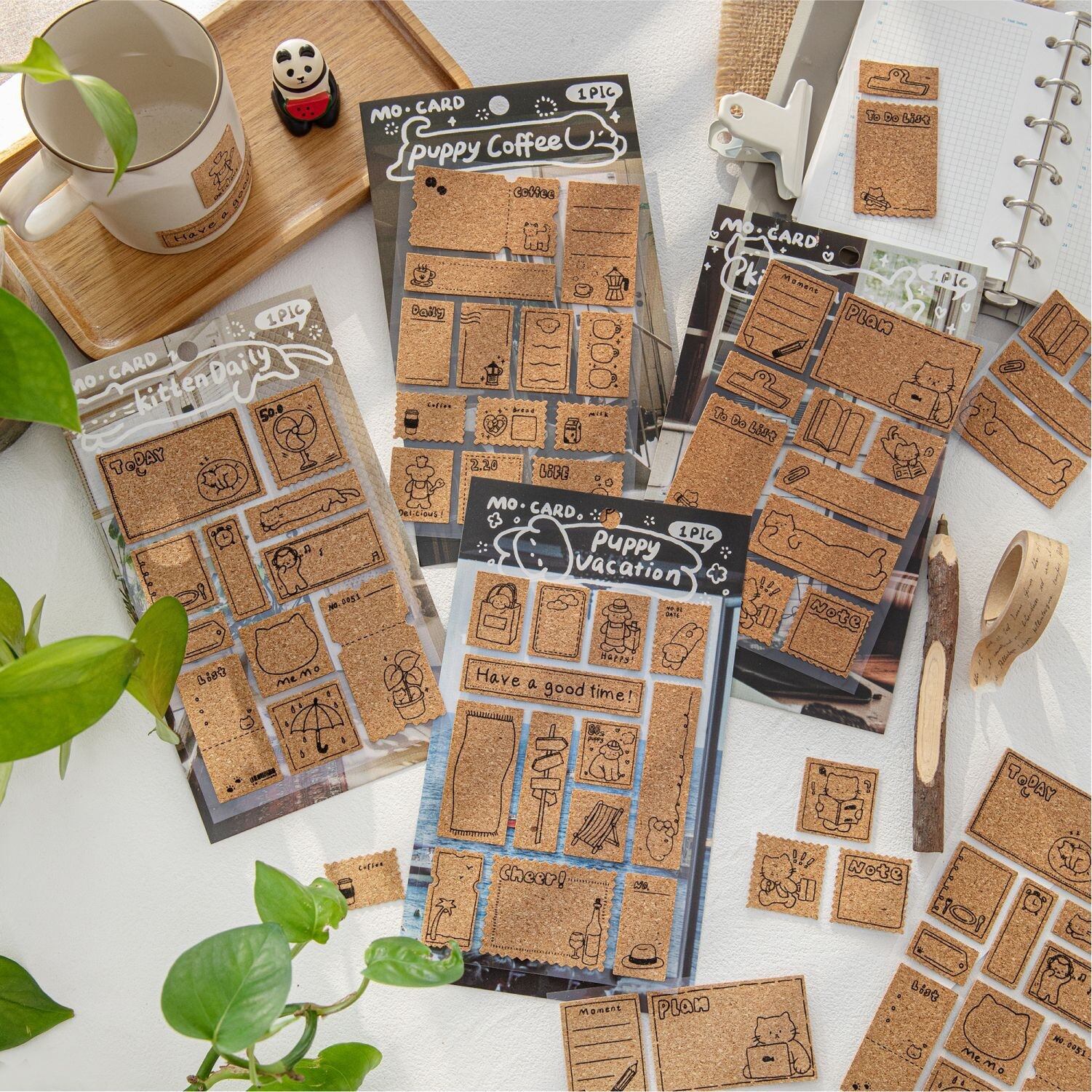 コラージュ素材まとめ売り コラージュ素材 500枚セット 紙モノ シール まとめ売り