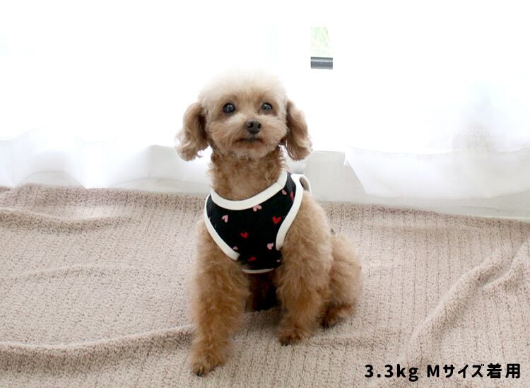 ラブリータンクトップ S ~ XL 3color / 犬服 春夏 新作 可愛い 犬の服 ドッグウェア コットン100% 猫 ペット top87