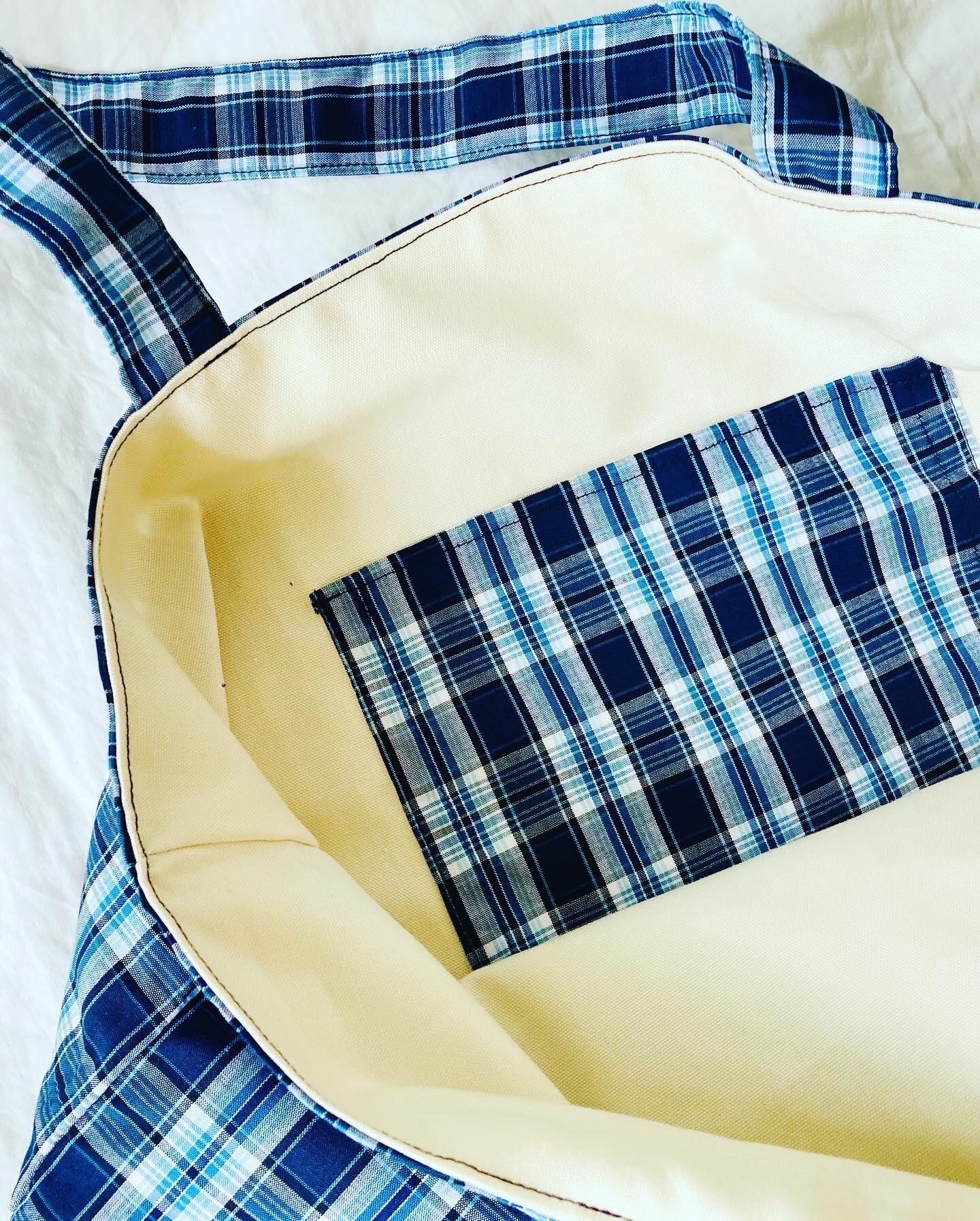 LIBERTY リバティカーズ&チェック レッスンバッグトートバッグ