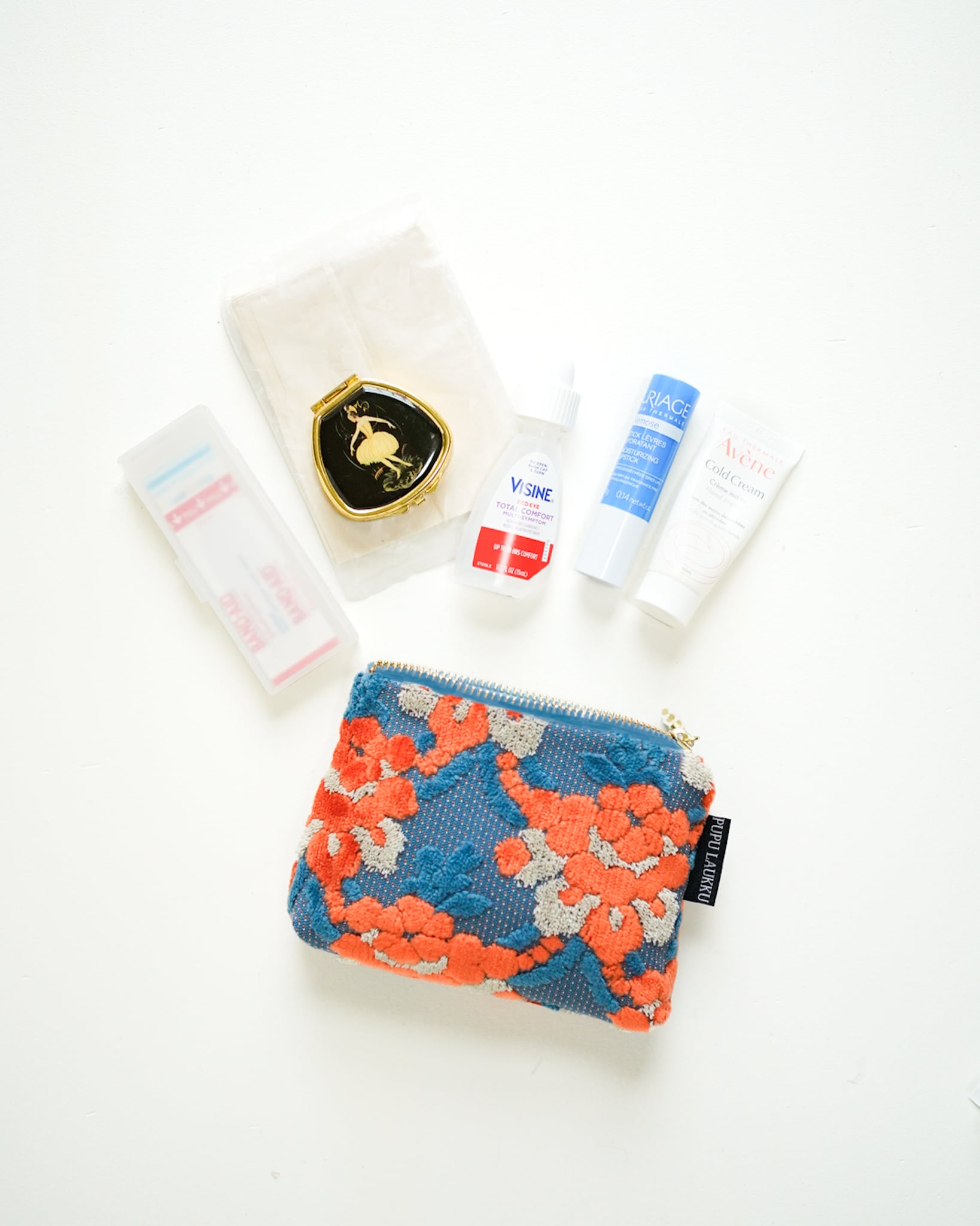 金華山 三角マチポーチ | PUPU LAUKKU ププラウック