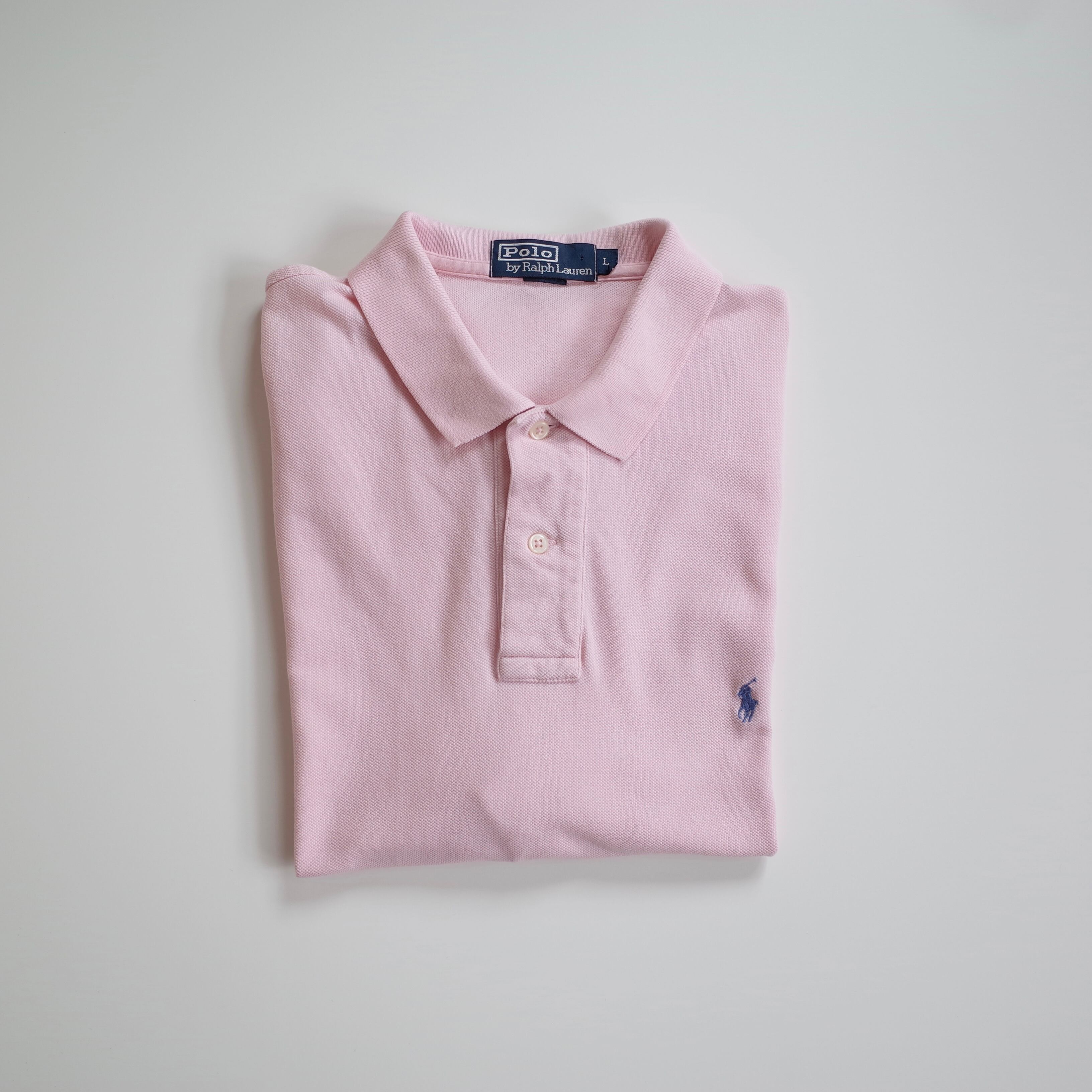 Polo Ralph Lauren big poloshirt "light pink L"