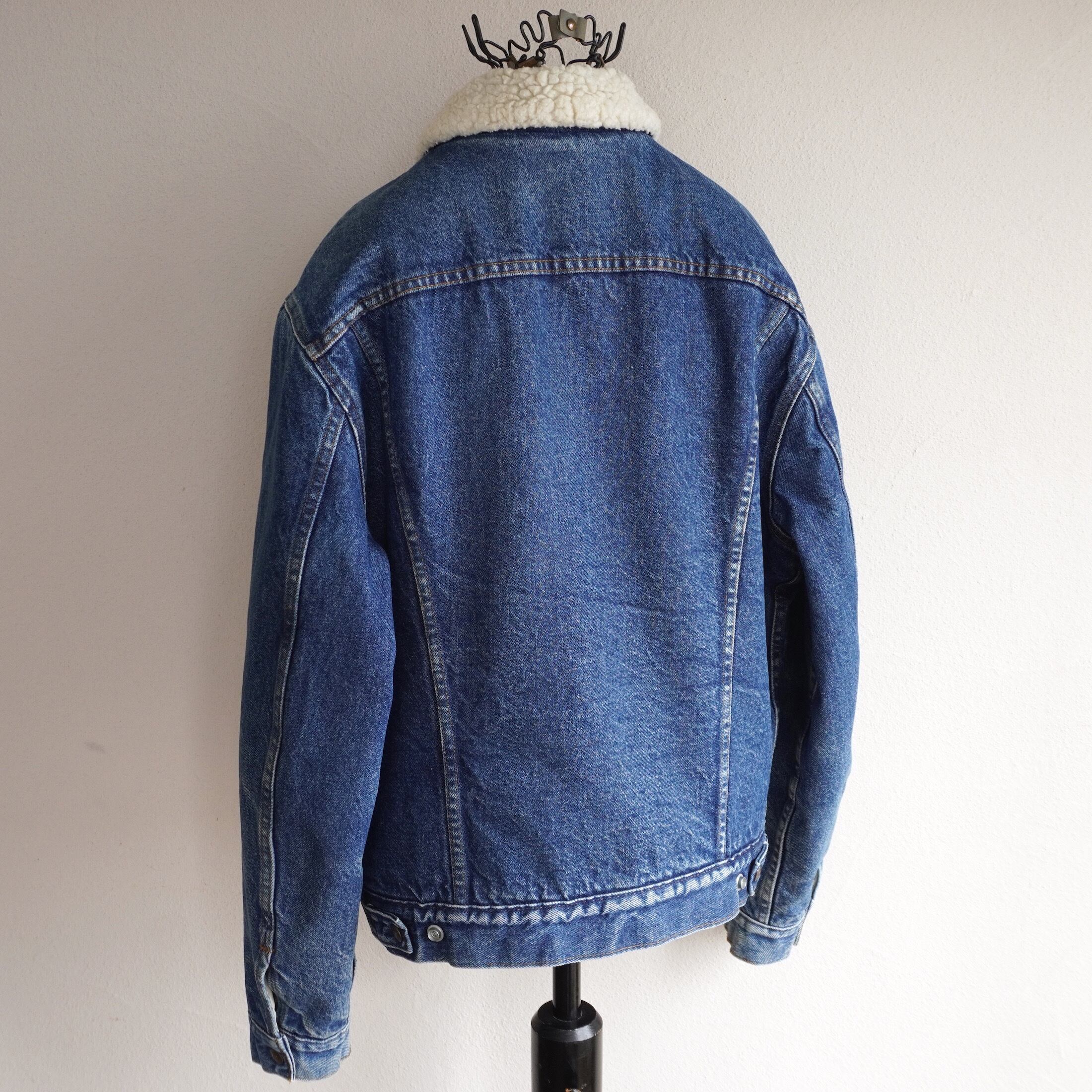 1970's〜80's USA製 [Levi's] 4ポケット 3rd型 デニムボアジャケット