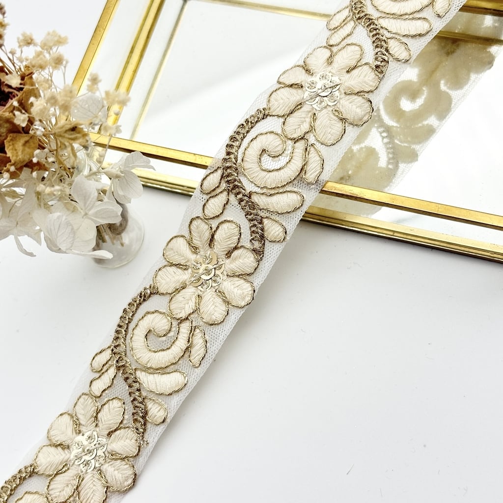 ロール販売＊ | インド刺繍リボン専門店Rino Ribbon