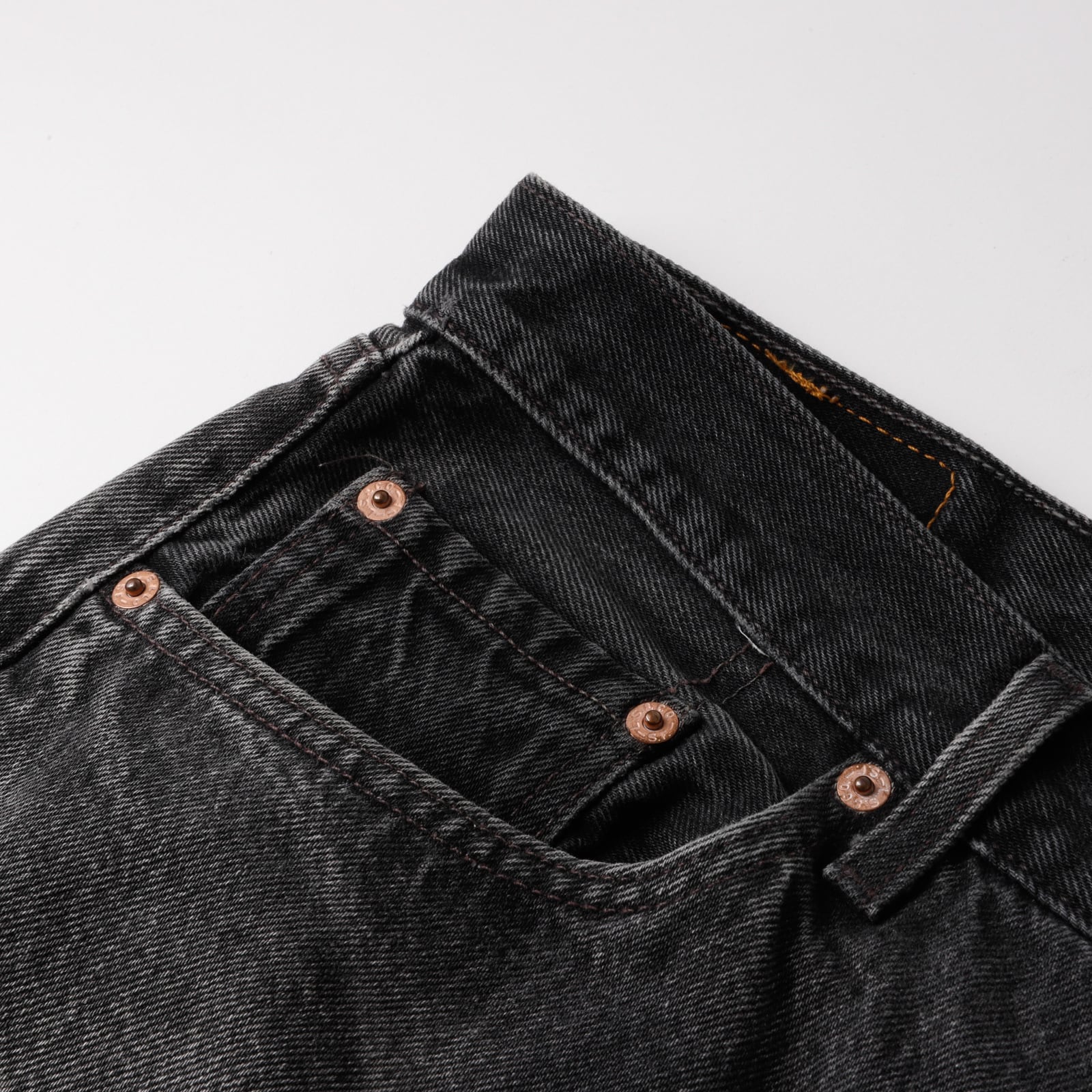 逸品】90s Vintage Levi's 501 ブラックデニム W38 実寸W36 オリジナル