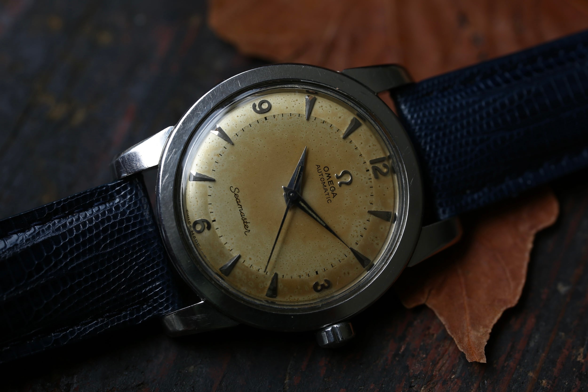 【OMEGA】1953年製 オメガ シーマスター1st 2トーンダイヤル / Vintagewatch / Seamaster / Cal.354