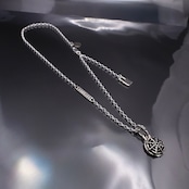 SPIDER WEB NECKLACE #1 with GODSIZE® I.D. TAG / スパイダーウェブ ゴッドサイズ® I.D.タグネックレス