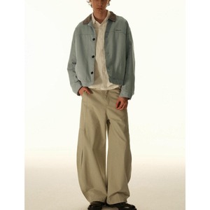 Front pocket design jacket C3873