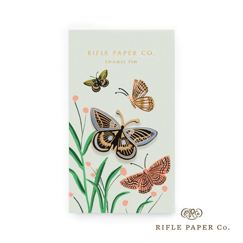 【10時までのご注文で当日出荷】ライフルペーパー ピンバッジ バタフライ Rifle Paper Co. rpc-127