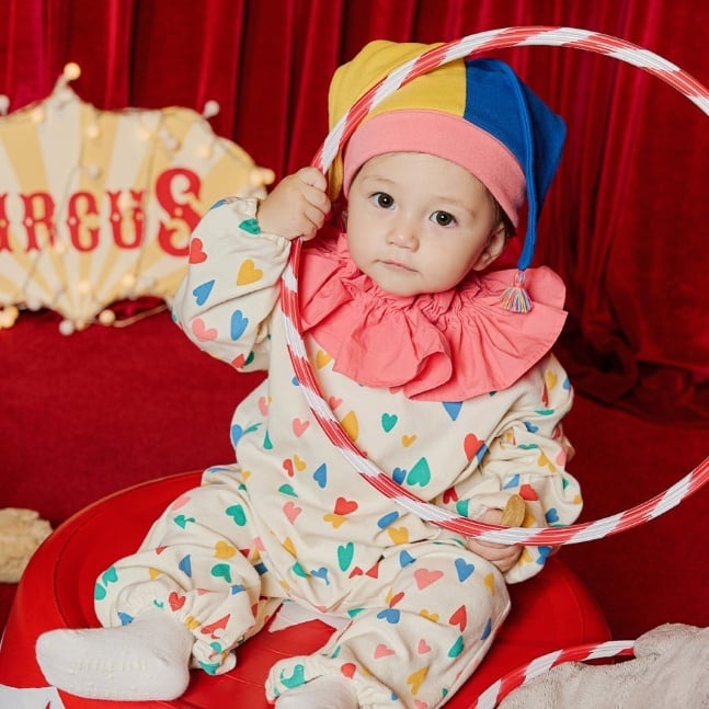 BABY】サーカスピエロロンパース | Betty