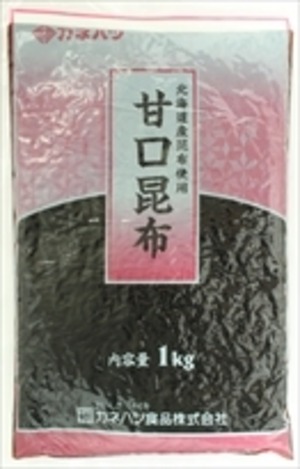 107901　カネハツ　甘口昆布〔1kg〕【業務用】