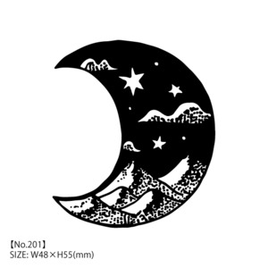 No.201_Moon desert/2週間肌を染める MAG!C TATTOO,マジックタトゥー,消えるタトゥー,ジャグアタトゥー